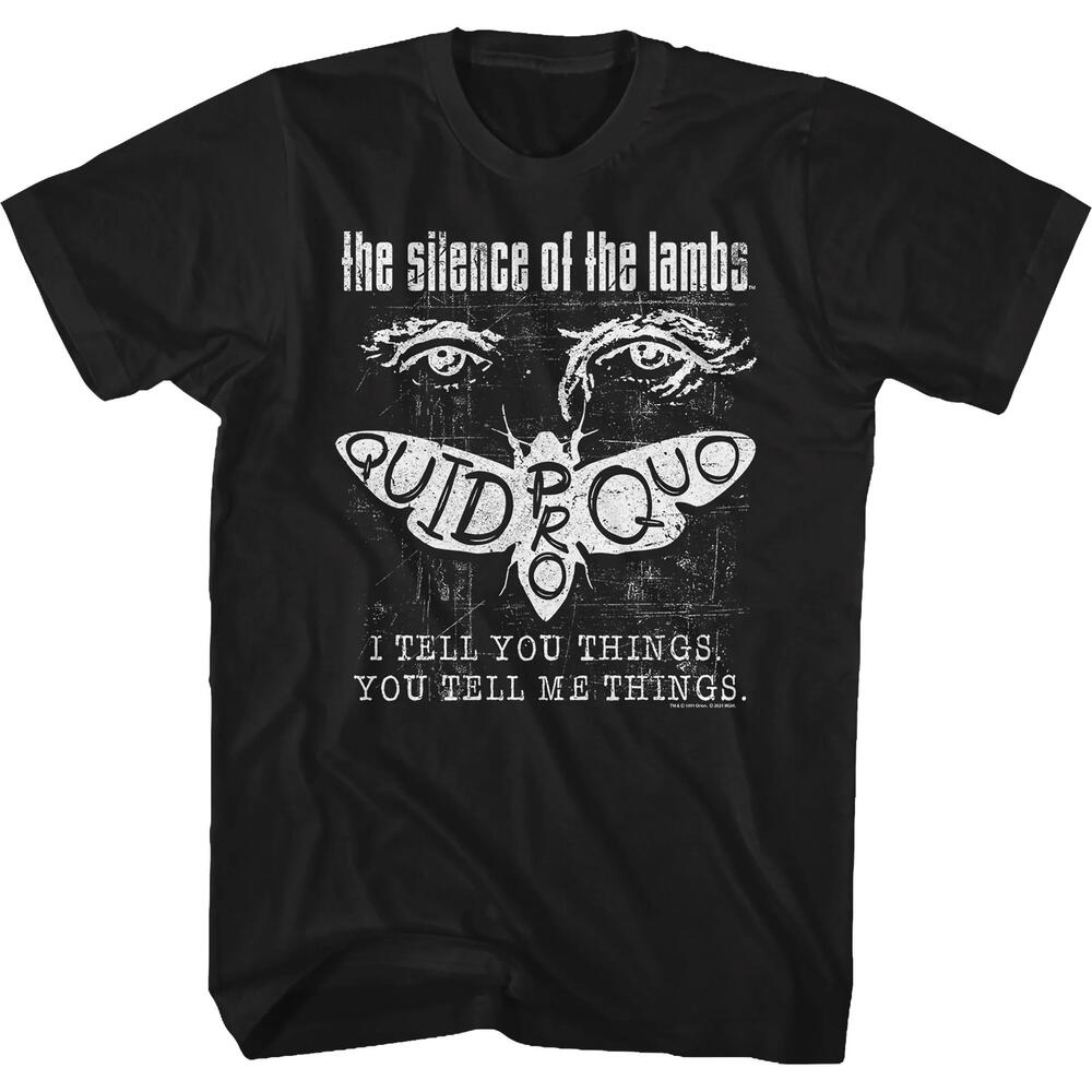 Quid Pro Quo Silence Of The Lambs Tshirt